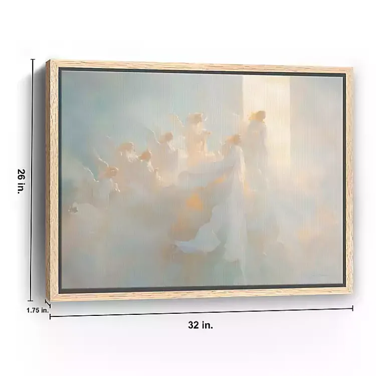 Canvas Art-Kirklands Home Heaven's Gate Framed Canvas Art Print, 26x32