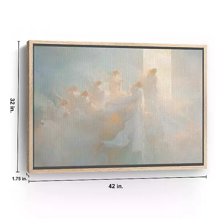 Canvas Art-Kirklands Home Heaven's Gate Framed Canvas Art Print, 32x42