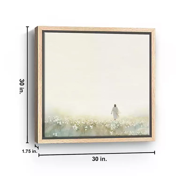 Canvas Art-Kirklands Home Into the Light Framed Canvas Art Print, 30x30 Multi