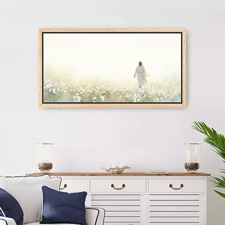 Canvas Art-Kirklands Home Follow Me Framed Canvas Art Print, 22x42 Multi