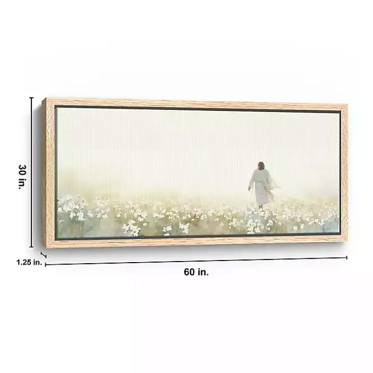 Canvas Art-Kirklands Home Follow Me Framed Canvas Art Print, 30x60 Multi