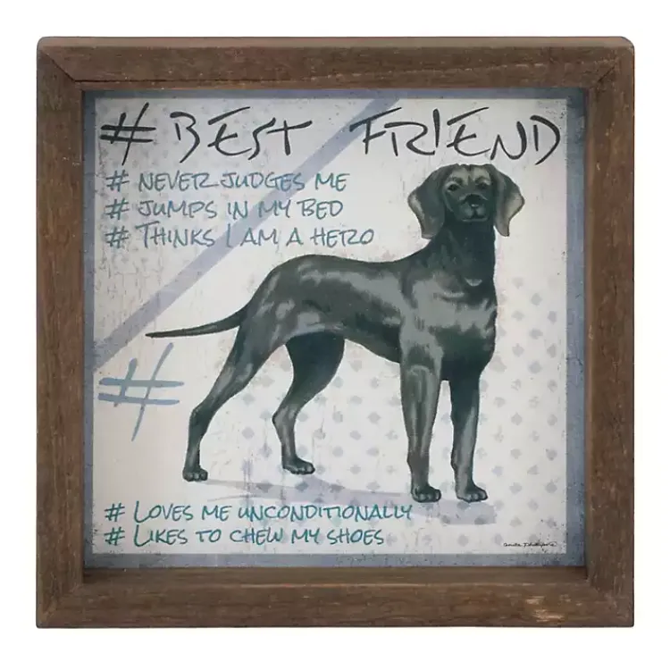 Framed Art-Kirklands Home Sentimental Dogs Framed Art Prints, Set of 6 Multi