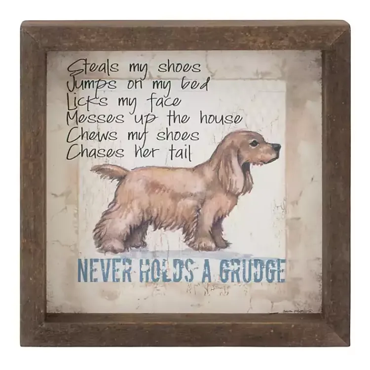 Framed Art-Kirklands Home Sentimental Dogs Framed Art Prints, Set of 6 Multi