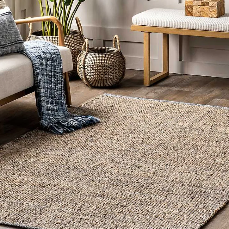 Area Rugs-Kirklands Home Nona Emily Henderson x RugsUSA Area Rug, 8x10 Tan