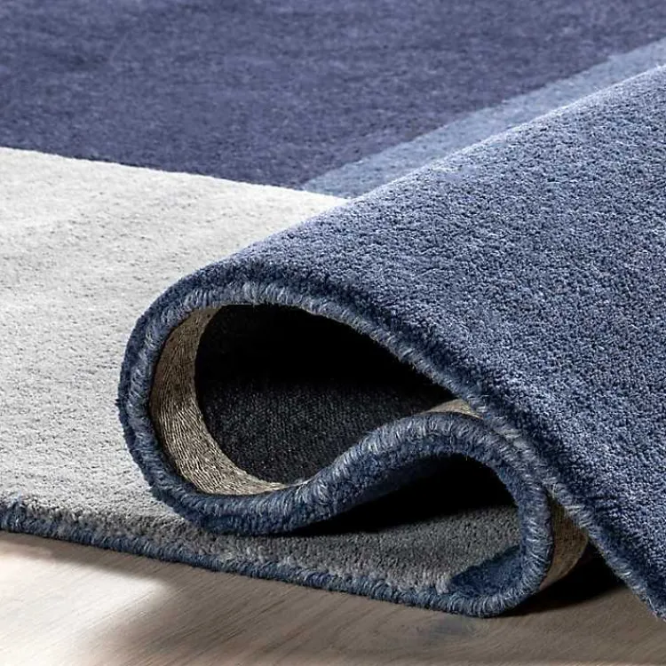 Area Rugs-Kirklands Home Colorado Emily Henderson x RugsUSA Area Rug, 5x8 Blue