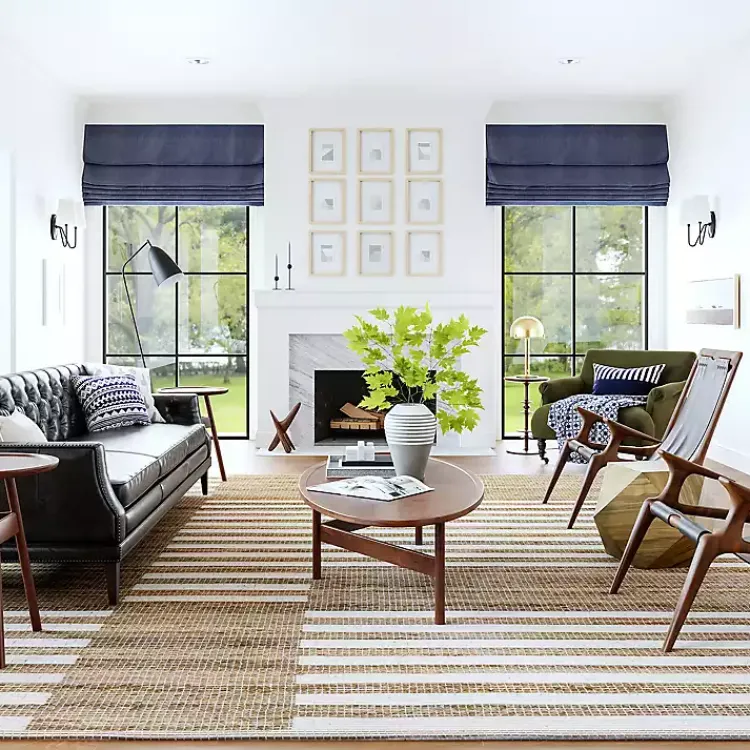 Area Rugs-Kirklands Home Daria Emily Henderson x RugsUSA Area Rug, 5x8