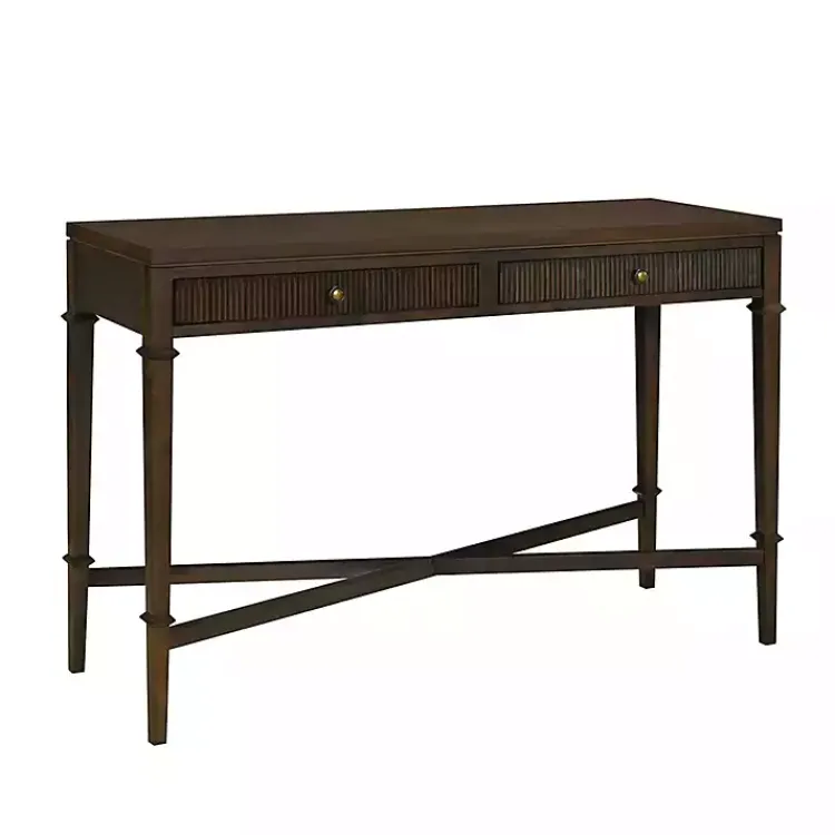 Console Tables-Kirklands Home Martha Stewart Console Table Brown