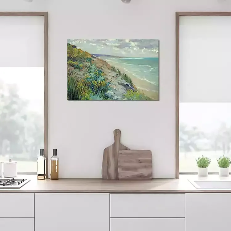 Canvas Art-Kirklands Home Cliffs by the Sea Canvas Art Print Multi