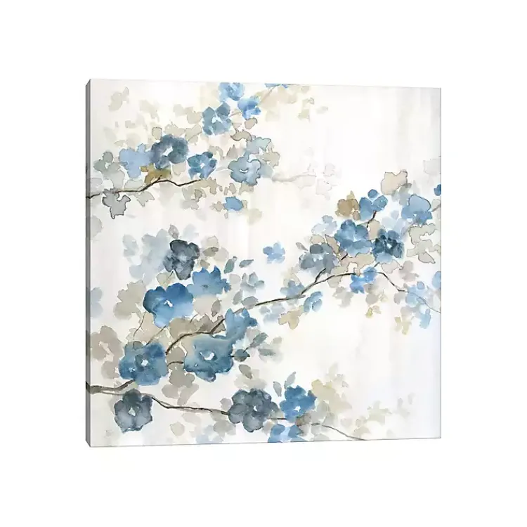 Canvas Art-Kirklands Home Dogwood in Blue Canvas Art Print